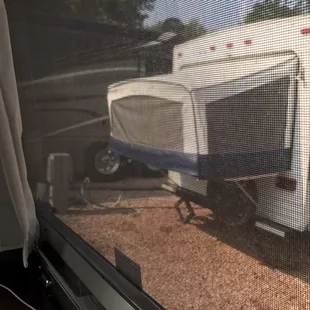 The two RVs within 5 feet of my window...2 more on the other side.