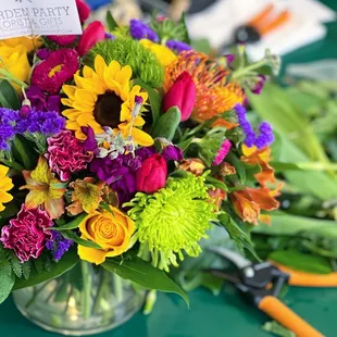 Designing with Sunflowers!!