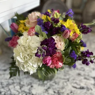 $175 flower arrangement