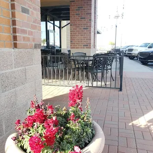 Outdoor patio.