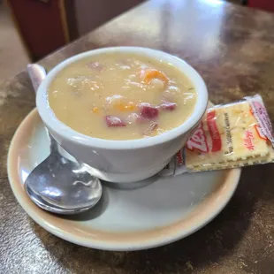 Cup of reuben soup