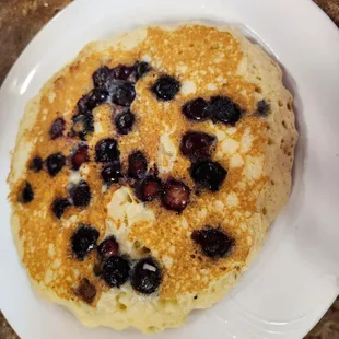 blueberry  pancakes