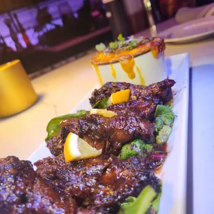 Thursday jerk wings and Mac and cheese
