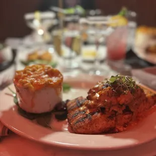 Grilled Stuffed Salmon