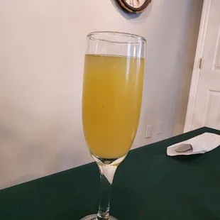 Bottomless mimosas on Fridays