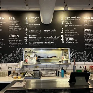 interior, sushi and sashimi