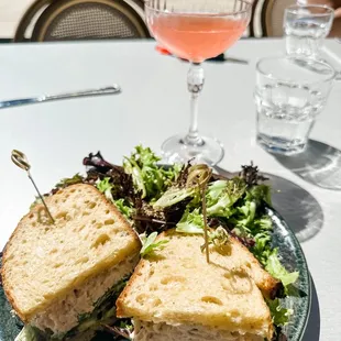 Chicken salad sandwich