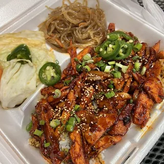 4. Spicy Chicken Plate