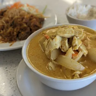 Chicken Yellow Curry.