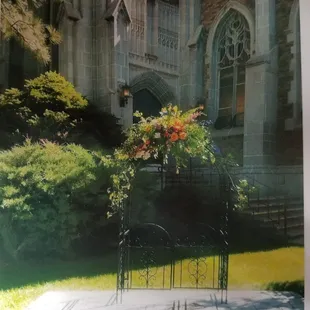 Beautiful swag at the Abbey