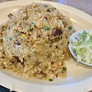 Bacon and Sausage Fried Rice