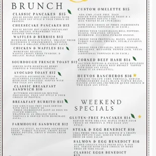 Current menu 1/16/23