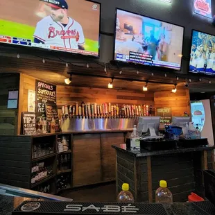 tvs on the wall