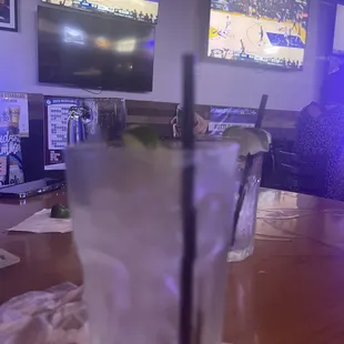 Pretty strong vodka tonic