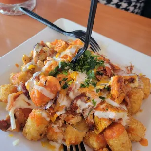 Buffalo Chicken Tots