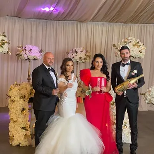 My sister's wedding at grand marquee