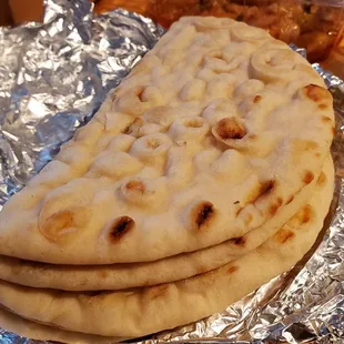 Pita, housemade and vegan by default ($3.50). Not bad.