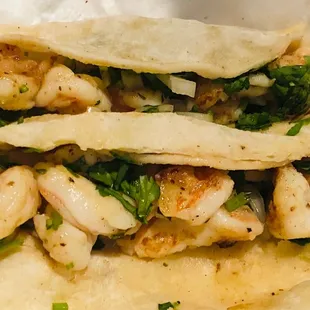 Shrimp tacos