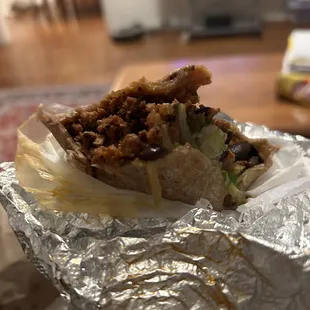 Soy Chorizo Burrito