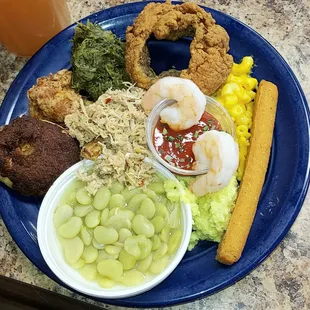 a plate of food