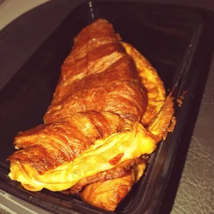 That off menu bacon-egg-cheese- croissant!