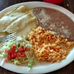 Red Cheese Enchiladas