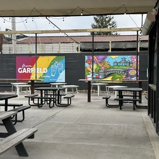 They have outdoor seating as well.