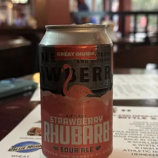 Strawberry Rhubarb Sour