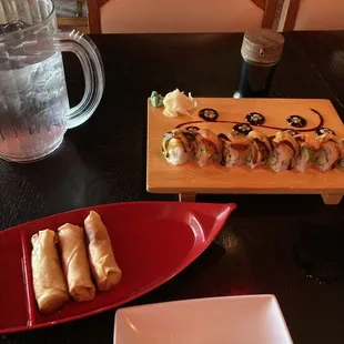 Mr. James Roll and egg rolls