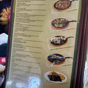 ramen and noodles, menu