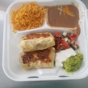 Chimichanga takeout