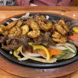 a plate of food on a table