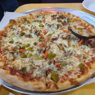 Hot Italian Pizza