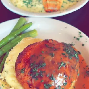 Lobster Ravioli and Beef Wellington.