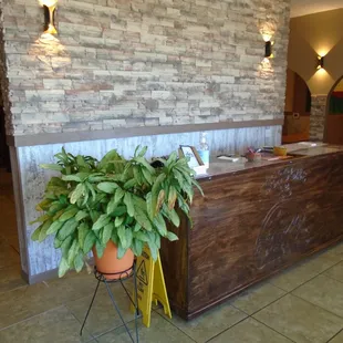 View looking in from the front entryway.