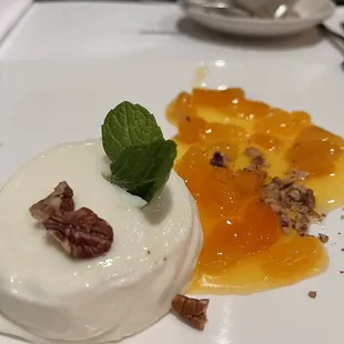 Panna Cotta with Apricots