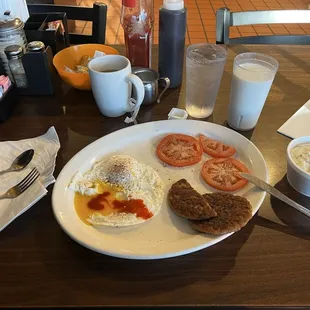 Build your own breakfast plate