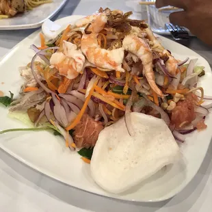 Pomelo salad
