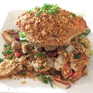 $52. Kristin's Famous Roasted Garlic Crab - Seasonal. Not Worth It.