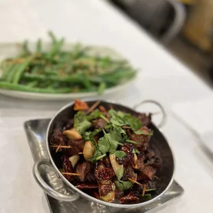 Spicy Garlic Toothpick Lamb - @rayz