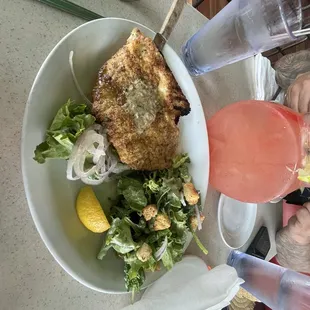 Calamari Steak Sandwich