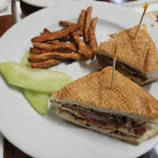 Great chicken eggplant panini