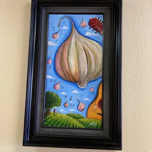 Nice deco in the restaurant