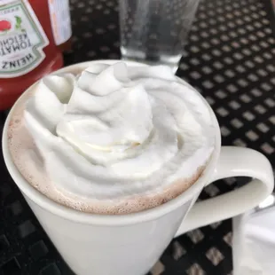 Yummy hot chocolate
