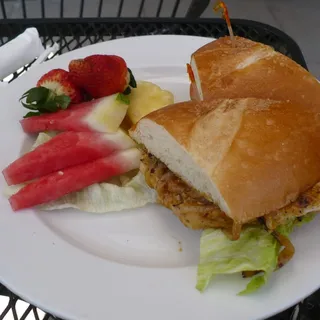 Calamari Steak Sandwich