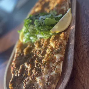 Lahmacun (Turkish Pizza)