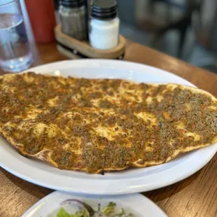 Turkish pizza  Lahmacun