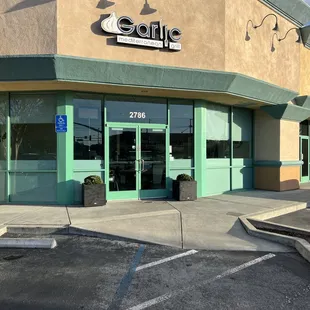 New location exterior