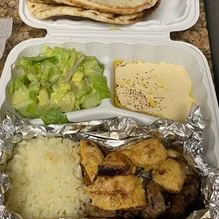 Chicken Shish Kebab Plate