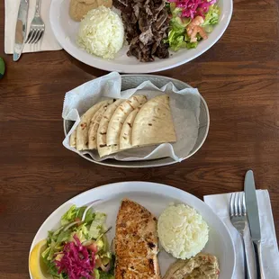 Grilled Salmon Plate